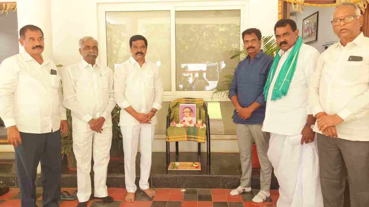 లైఫ్ టైం ఉద్యమకారుడు జయశంకర్‌ సార్‌ : మంత్రి వేముల