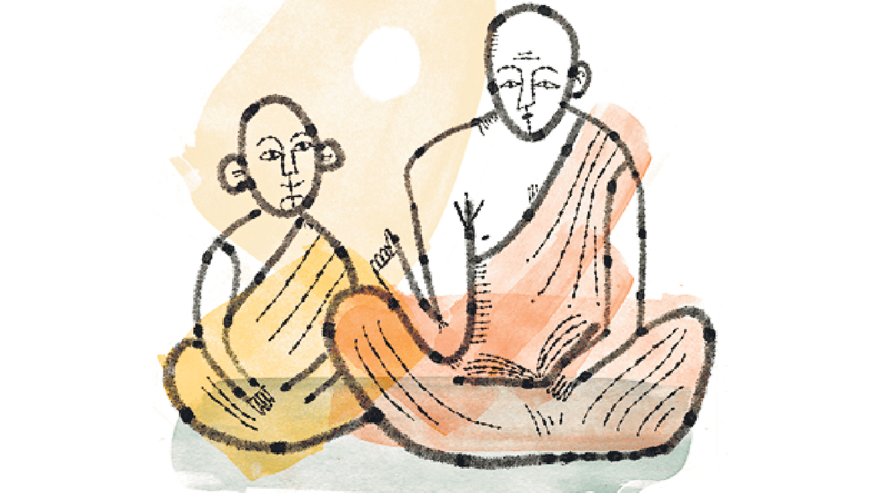 పెద్ద పర్వతం ఒక చిన్న ఆవ గింజలో ఎలా ఇముడుతుంది?