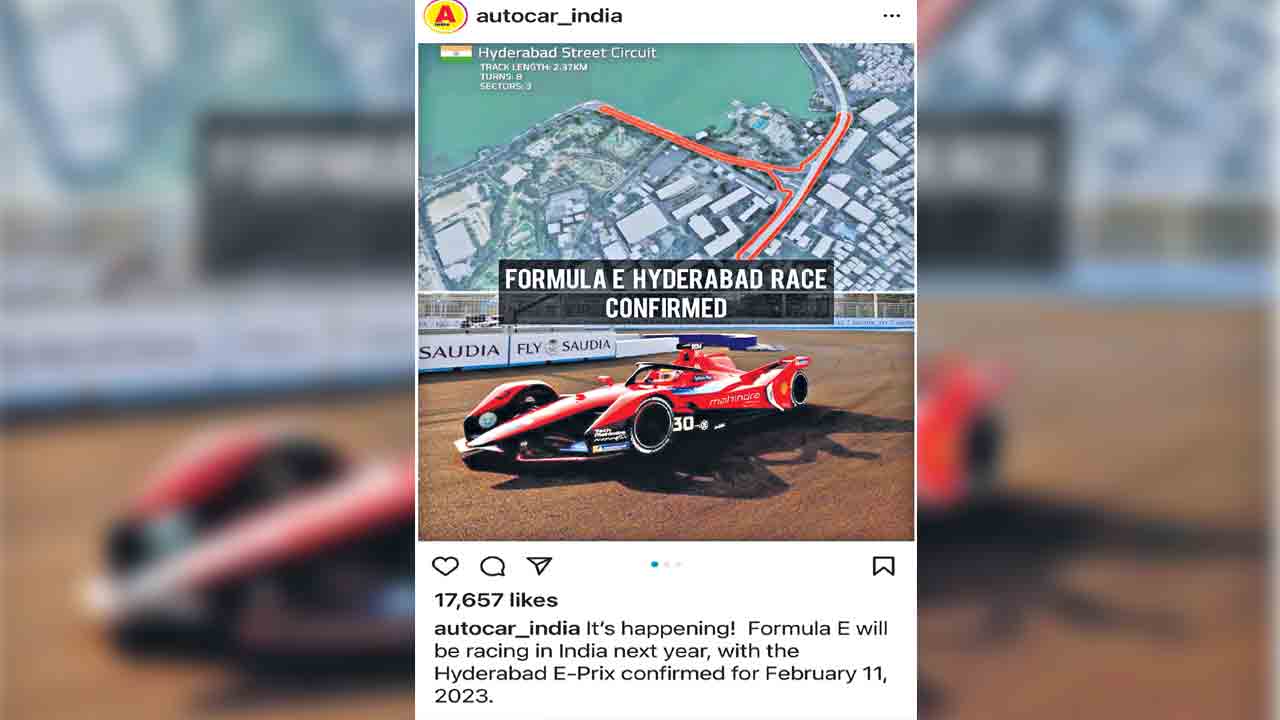 ఫార్ములా’.. అదిరిపోయేలా!