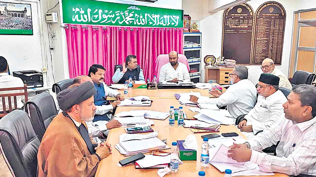 లీజుకు వక్ఫ్‌ భూములు