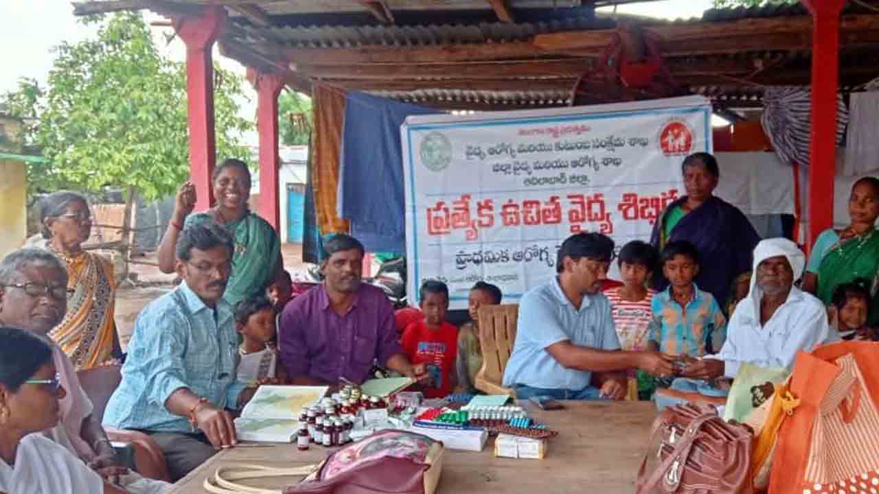 గ్రామాల్లో వైద్య శిబిరాలు