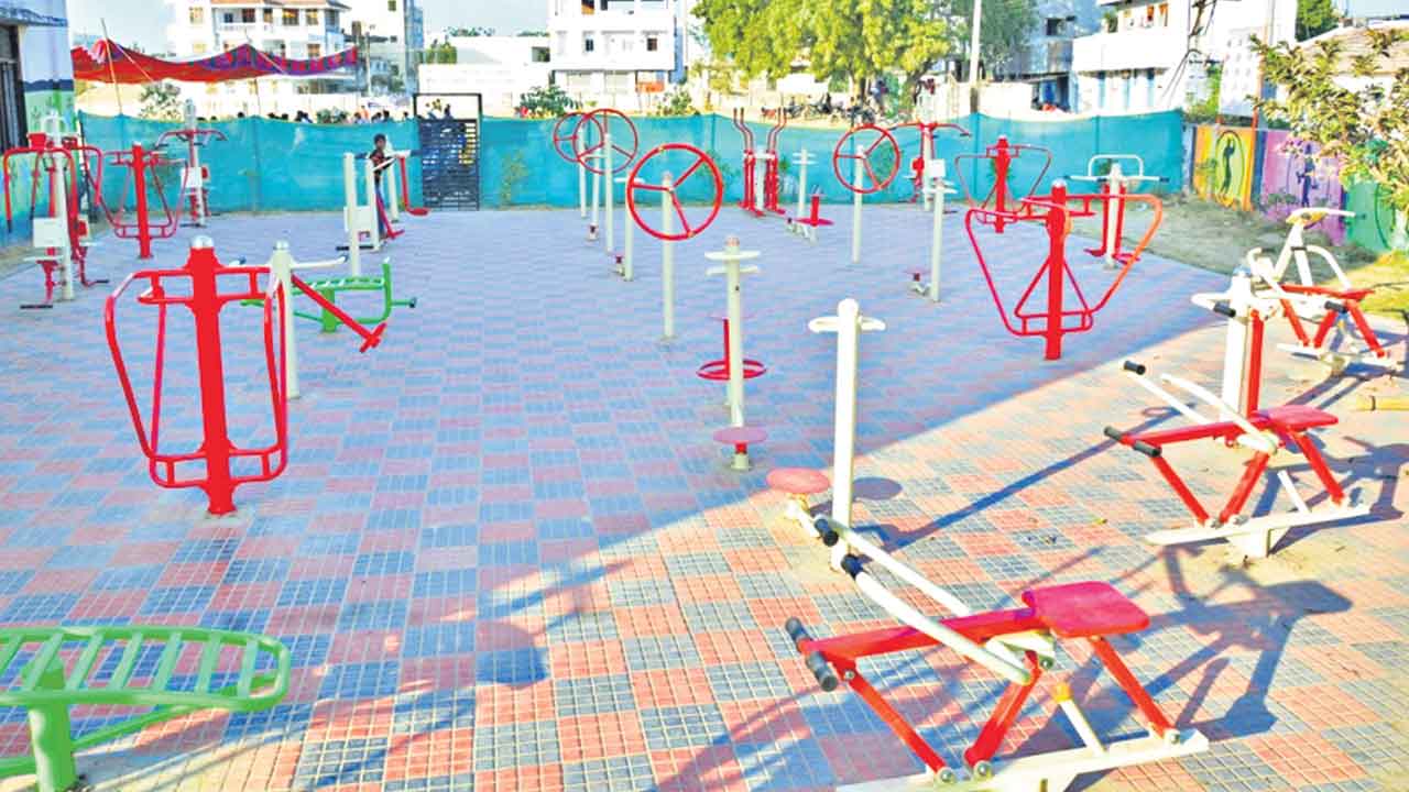 ఆరోగ్యానికి ఓపెన్‌ జిమ్‌