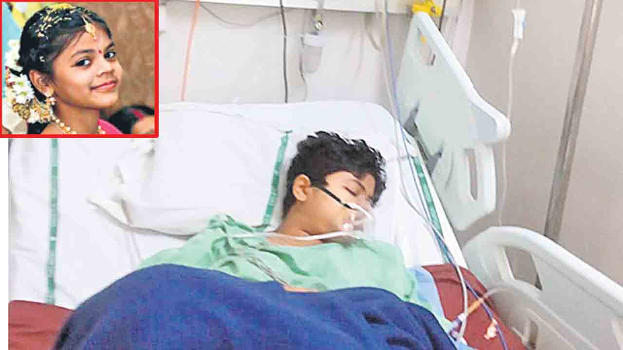 బ్లడ్‌ క్యాన్సర్‌తో బాలిక బతుకుపోరాటం