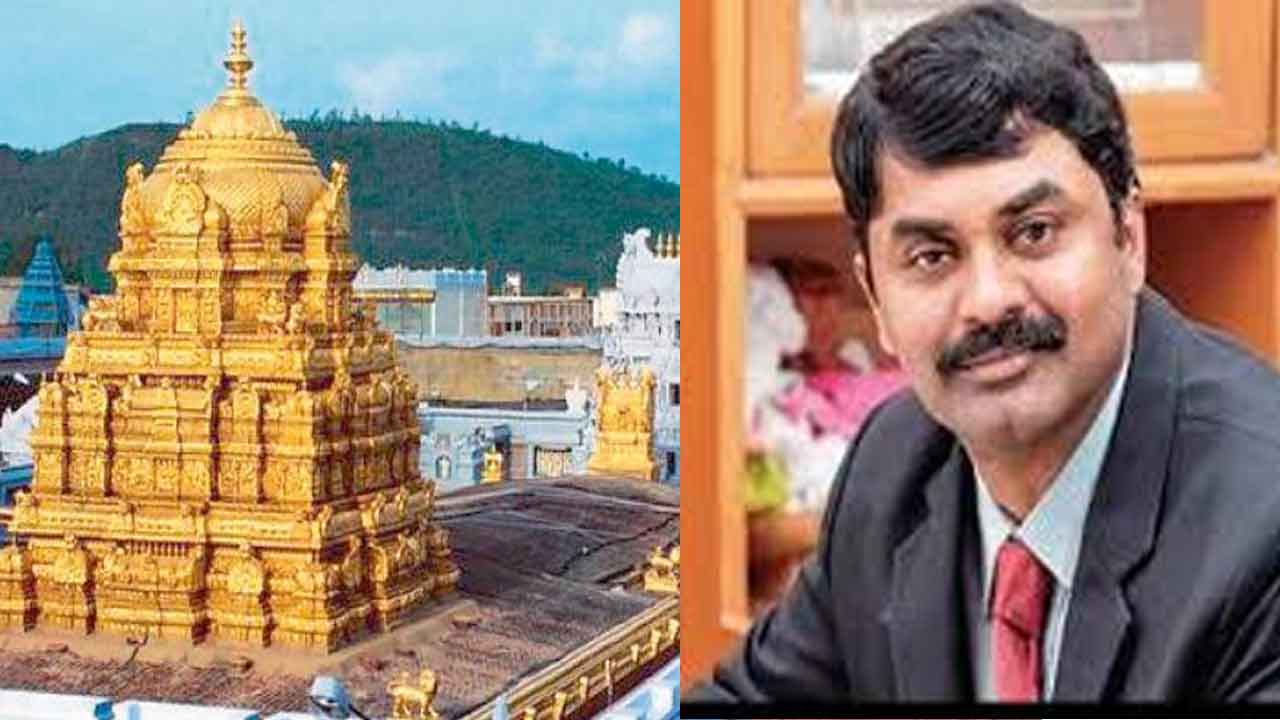 శ్రీవారిని దర్శించుకున్న డీఆర్‌డీవో చైర్మన్‌ సతీశ్‌రెడ్డి