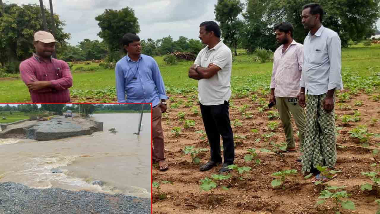 వర్షం మిగిల్చిన నష్టం