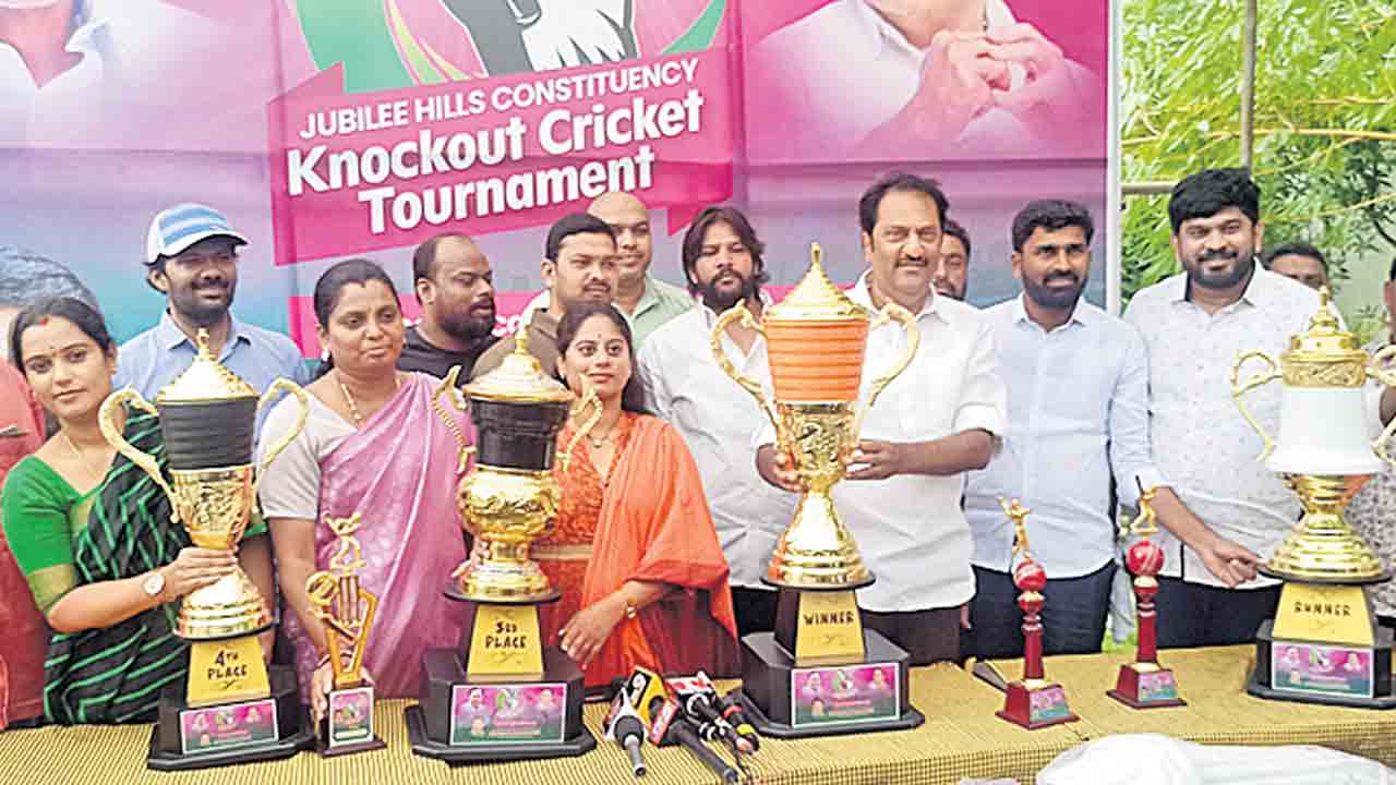 క్రీడాకారులను ప్రోత్సహించేందుకే టోర్నమెంట్‌