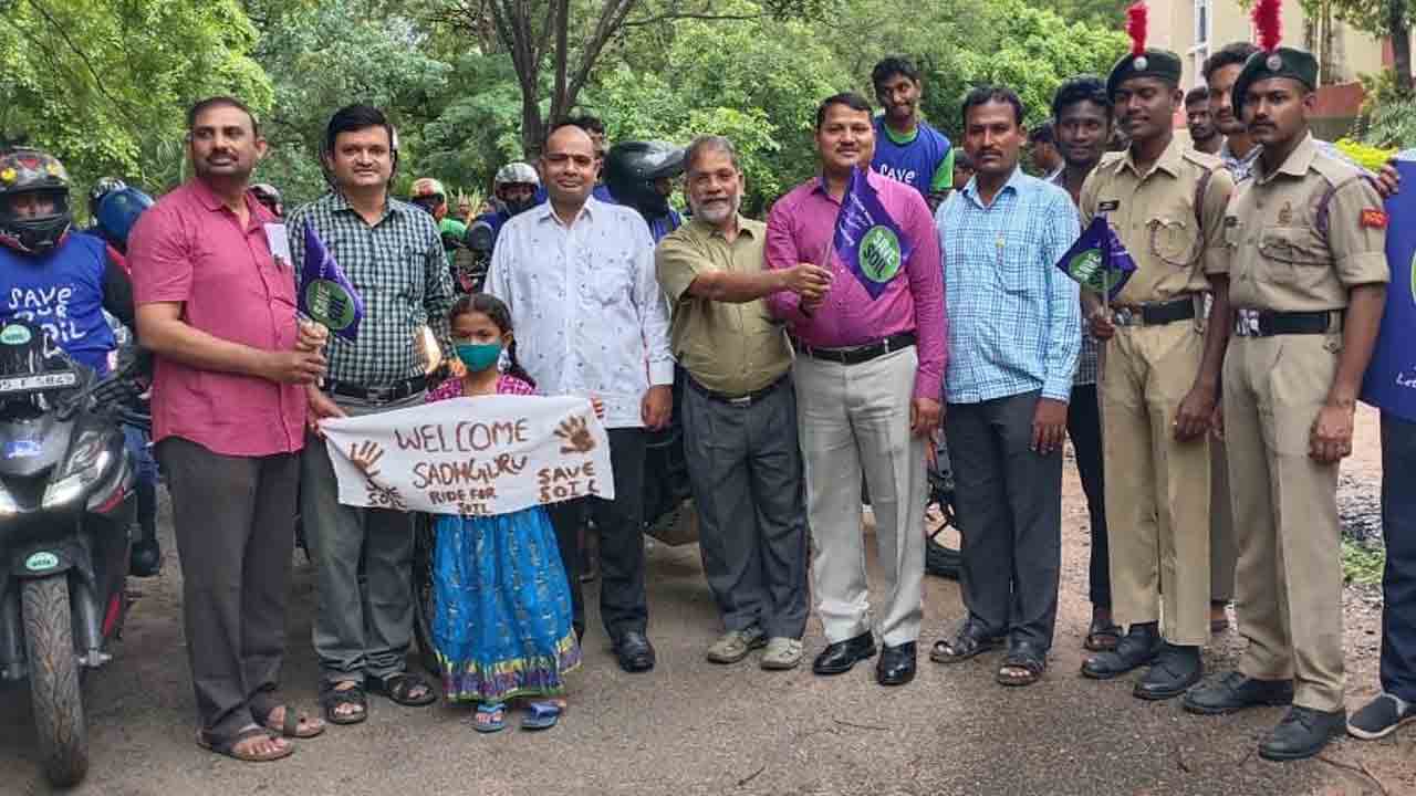 ఎస్సారార్‌లో ‘రైడ్‌ ఫర్‌ సాయిల్‌’