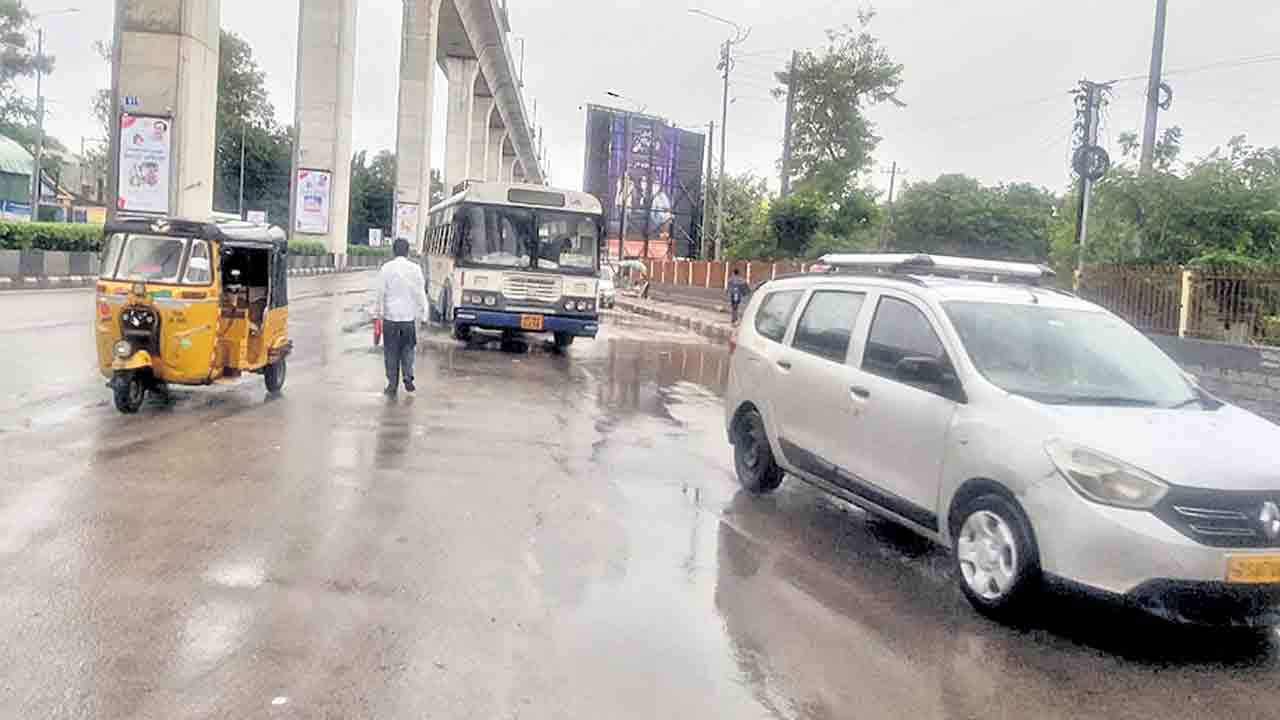 అలుముకున్న ముసురు