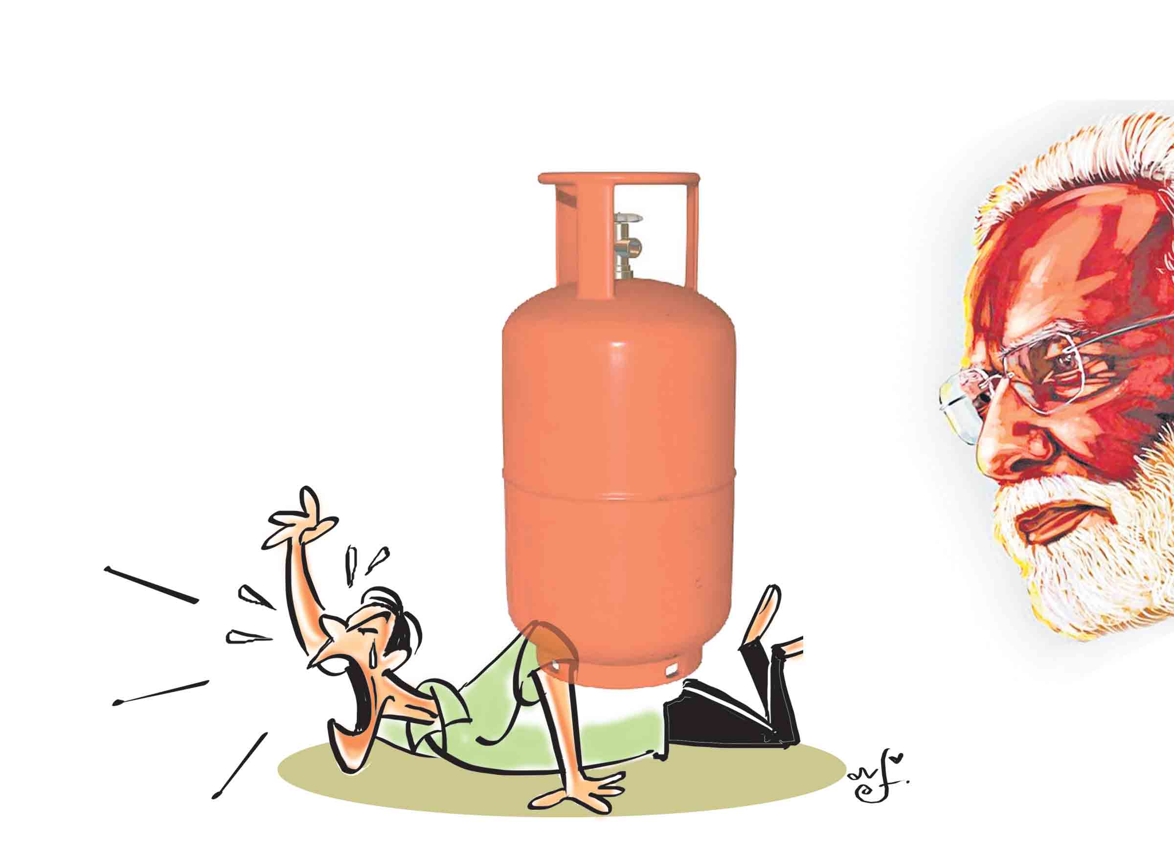 మోదీ 8 ఏండ్ల పాలనలో గ్యాస్‌ ధర ఏకంగా 170శాతం పెంపు