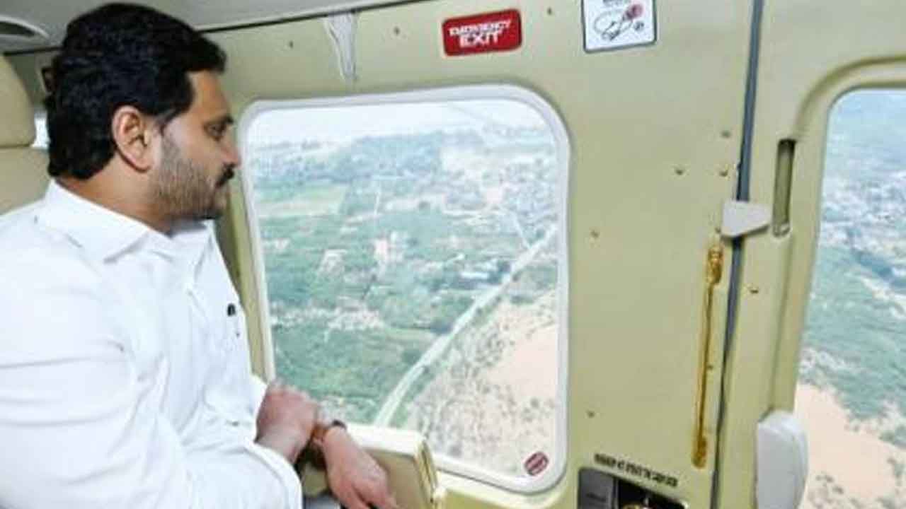 రేపు ఏపీ సీఎం జగన్‌ ఏరియల్‌ సర్వే