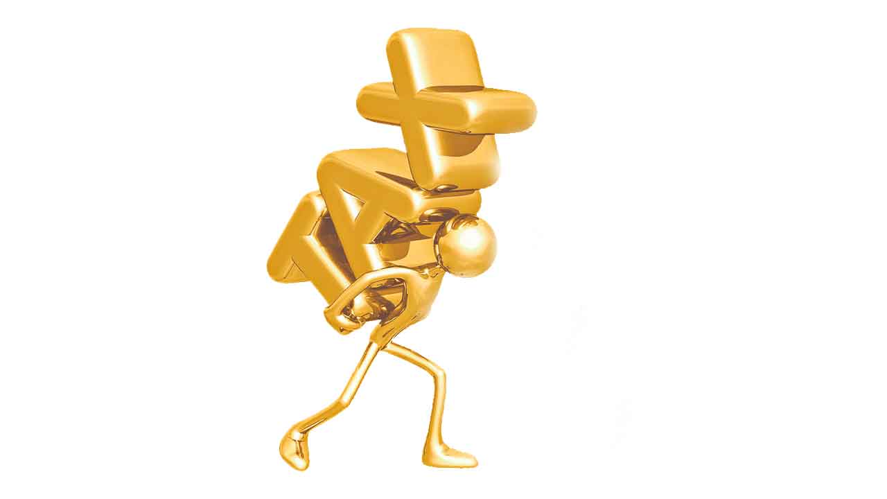 పసిడికి పన్ను పోటు