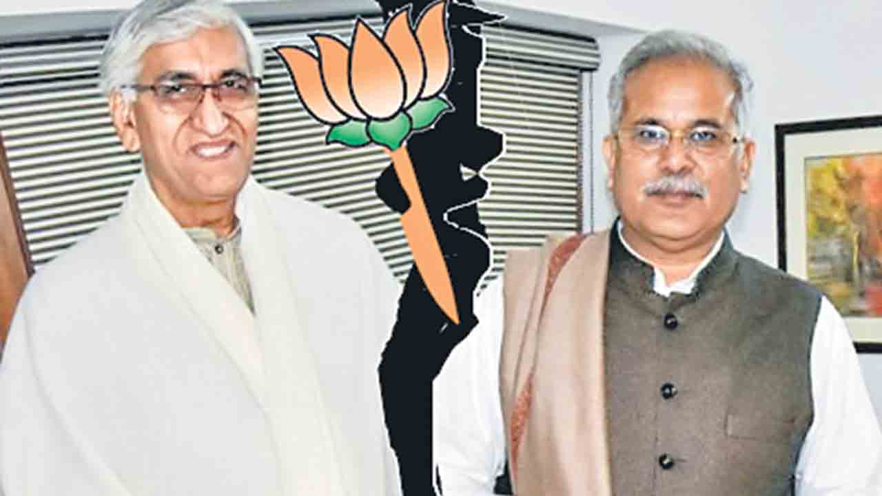 టార్గెట్‌ ఛత్తీస్‌గఢ్‌.. కాంగ్రెస్‌ సర్కార్‌ను కూల్చే పనిలో బీజేపీ బిజీ