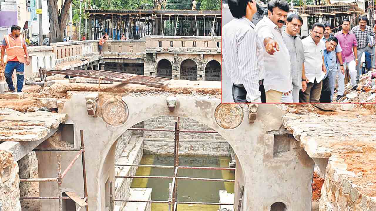 బన్సీలాల్‌పేట మెట్లబావి చరిత్ర.. భావితరాలకు తెలిసేలా..