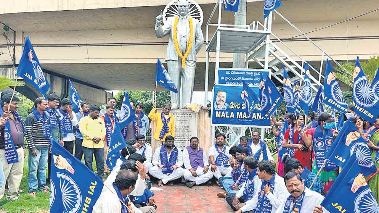 ఎస్సీల వర్గీకరణకు అనుకూలంగా తీర్మానం చేస్తే.. బీజేపీ మూల్యం చెల్లించుకోక తప్పదు..