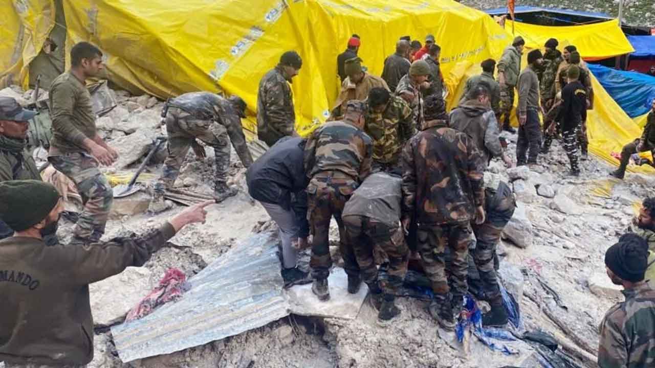 అమర్‌నాథ్‌ యాత్రలో ఏపీకి చెందిన ఆరుగురికి గాయాలు