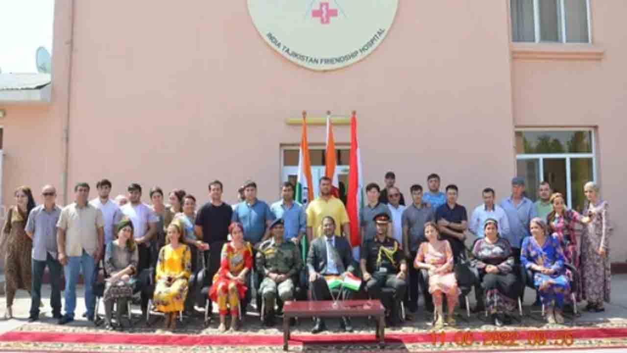 పూర్తి సౌకర్యాలతో 50 పడకల ఆసుపత్రి… తజికిస్థాన్‌కు అప్పగించిన భారత్‌