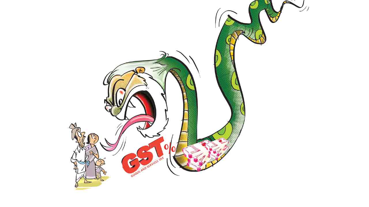 ఇల్లు గుల్ల..పేద, మధ్య తరగతి కుటుంబాలపై జీఎస్టీ భారం