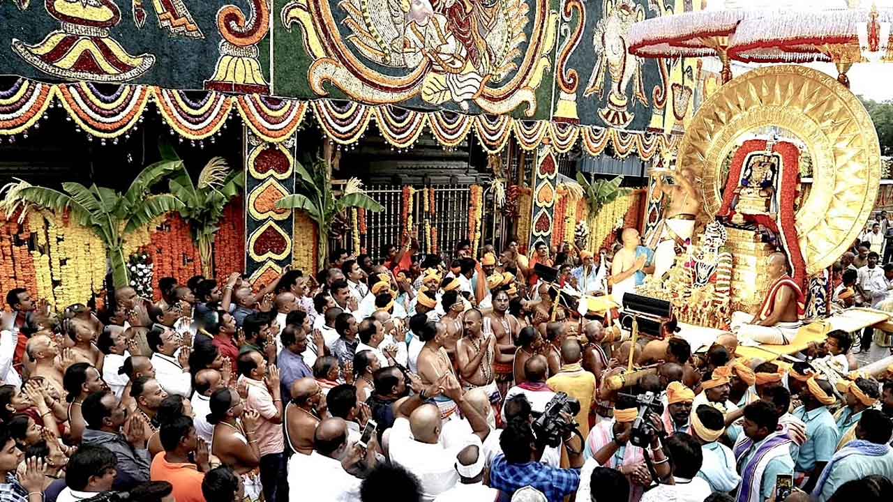 సీసీ కెమెరాల నిఘాలో శ్రీవారి బ్రహ్మోత్సవాలు