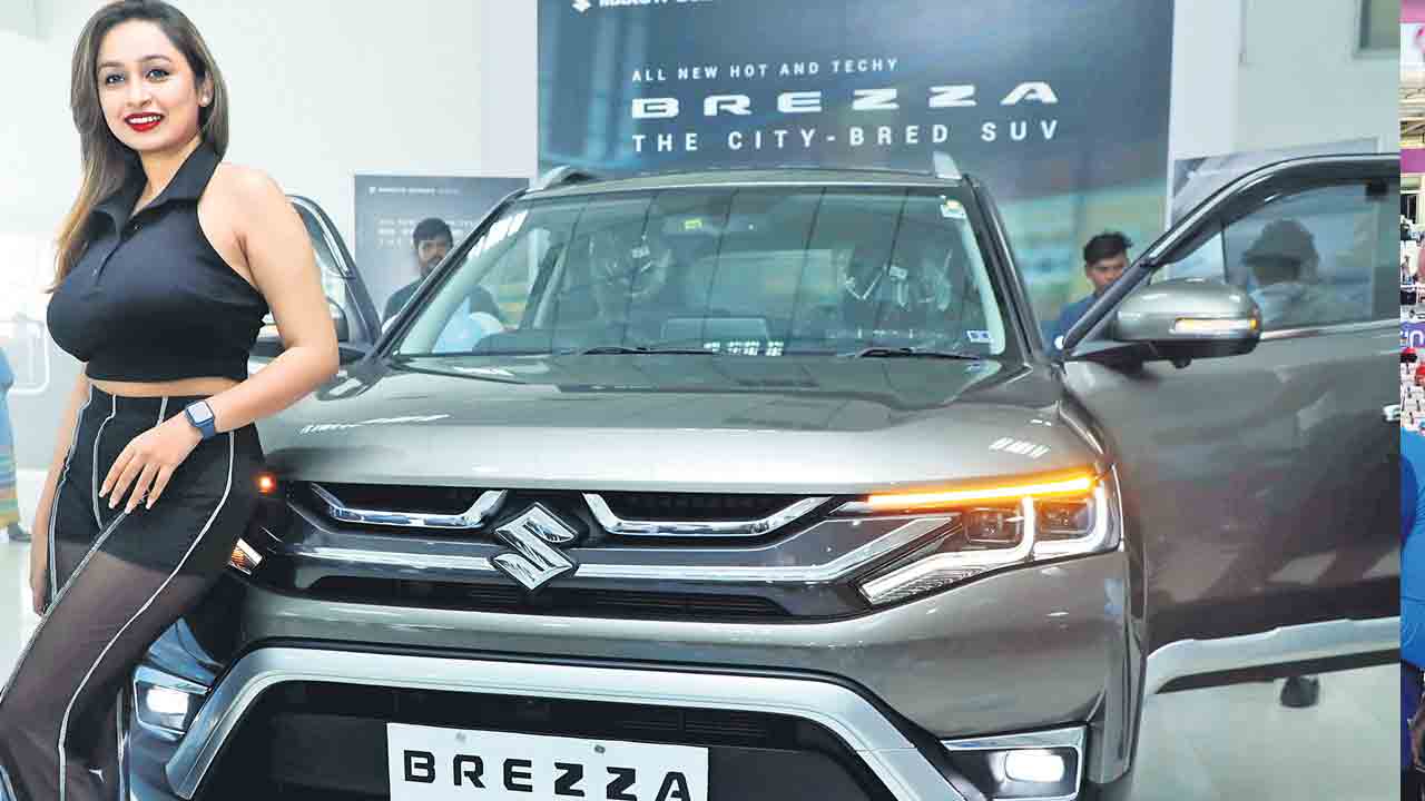 నయాలుక్ లో మారుతి బ్రెజ్జా