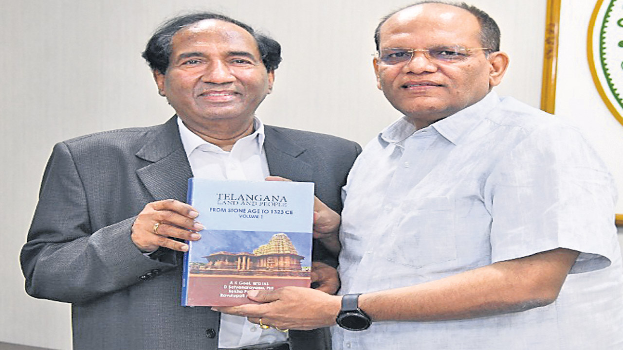 రిటైర్డ్‌ ఐఏఎస్‌ ఏకే గోయల్‌కు సీఎస్‌ అభినందనలు