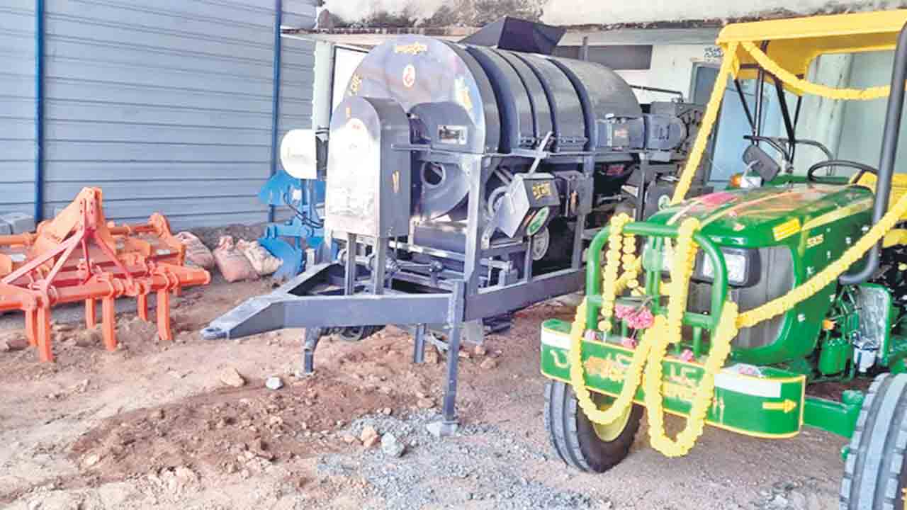 అద్దెకు సాగు యంత్రాలు