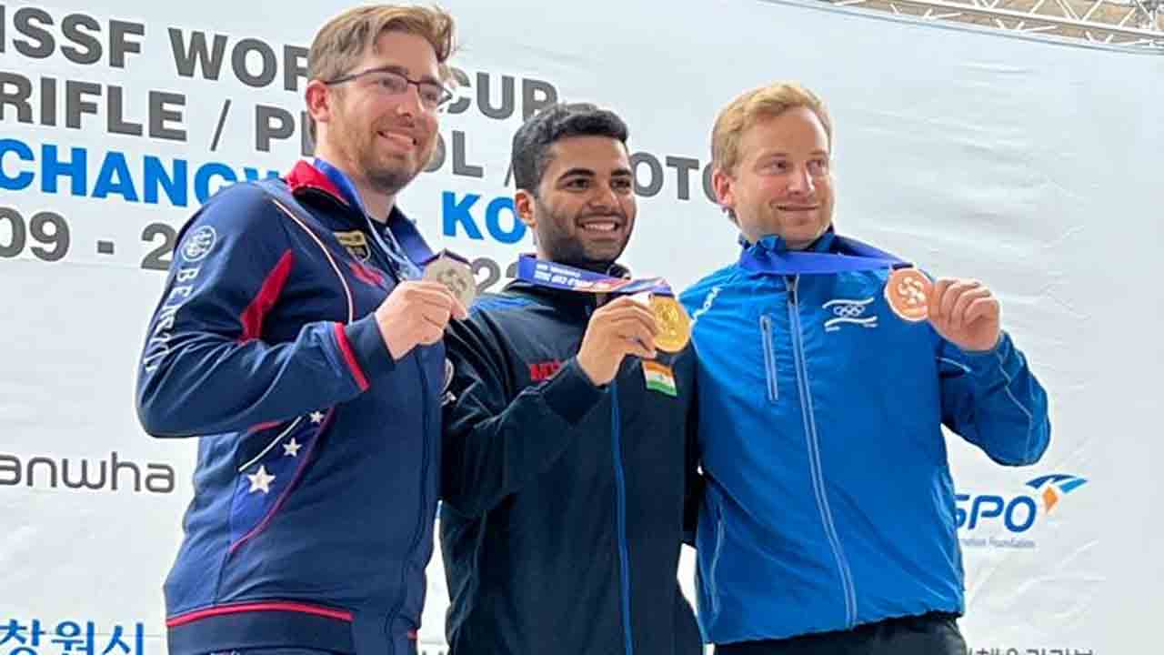 అర్జున్‌కు స్వర్ణం