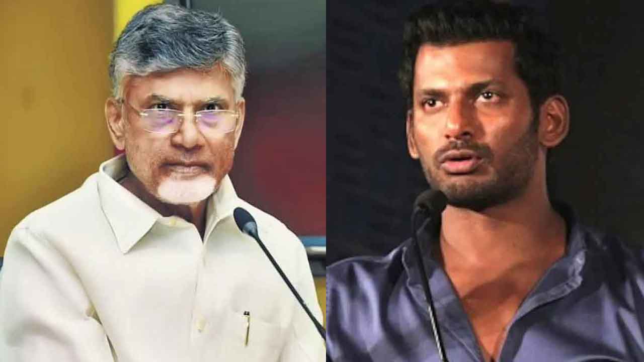 Cini Acter Vishal | చంద్ర‌బాబుపై కుప్పం నుంచి పోటీ అవాస్త‌వ‌మ‌ని తేల్చేసిన విశాల్‌!