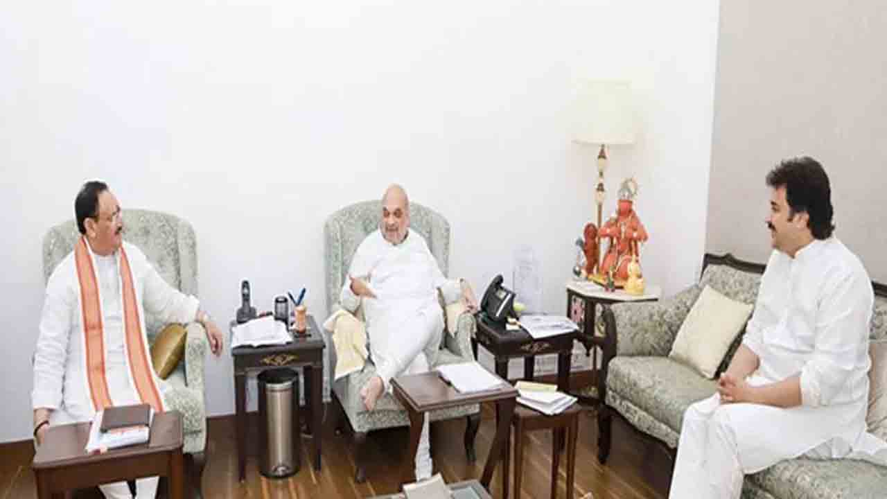 Kuldeep Bishnoi | అమిత్‌షా, న‌డ్డాల‌తో కాంగ్రెస్ బ‌హిష్కృత ఎమ్మెల్యే కుల్దీప్ బిష్ణోయ్‌!