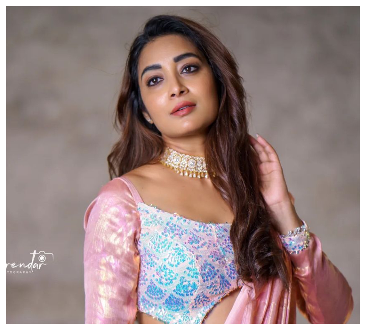 Bhanu Shree | హాఫ్ శారీలో ఆక‌ట్టుకుంటున్న భానుశ్రీ‌..