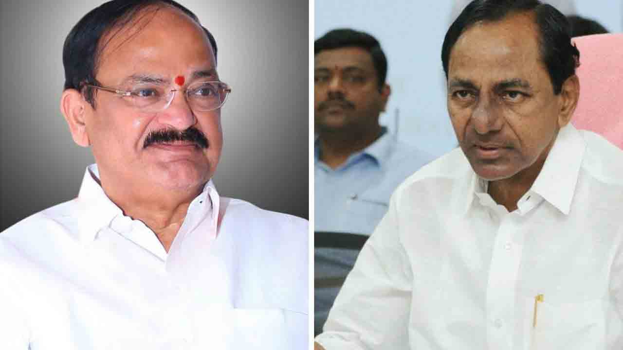 ఉపరాష్ట్రపతి వెంకయ్యకు సీఎం కేసీఆర్‌ జన్మదిన శుభాకాంక్షలు