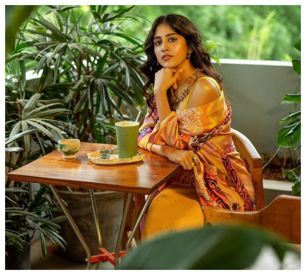 Chandini Chowdary | ఆరెంజ్ డ్రెస్‌లో కేక‌పెట్టిస్తున్న చాందినీ చౌద‌రి..