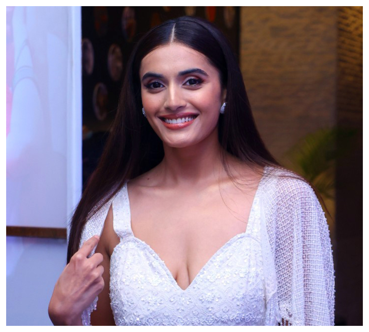 Divyansha Kaushik | రామారావు ఆన్ డ్యూటీ ట్రైలర్ లాంచ్ ఈవెంట్‌లో దివ్యాంశ కౌశిక్..