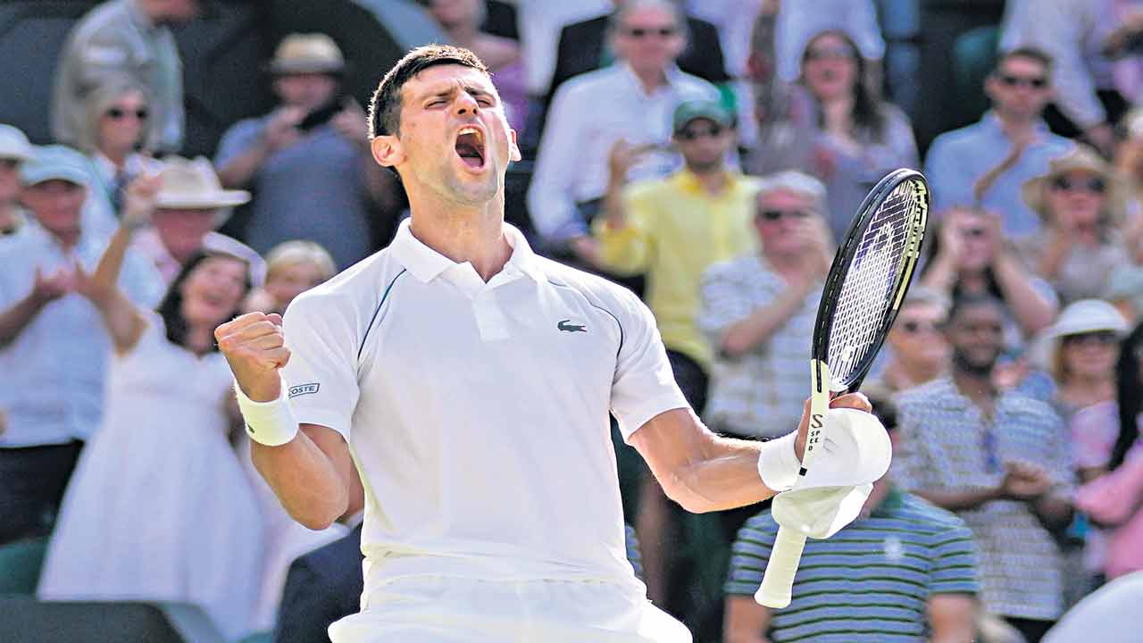 కిర్గియోస్‌పై గెలిచిన జకోవిక్.. నాలుగో వింబుల్డన్ టైటిల్ కైవసం
