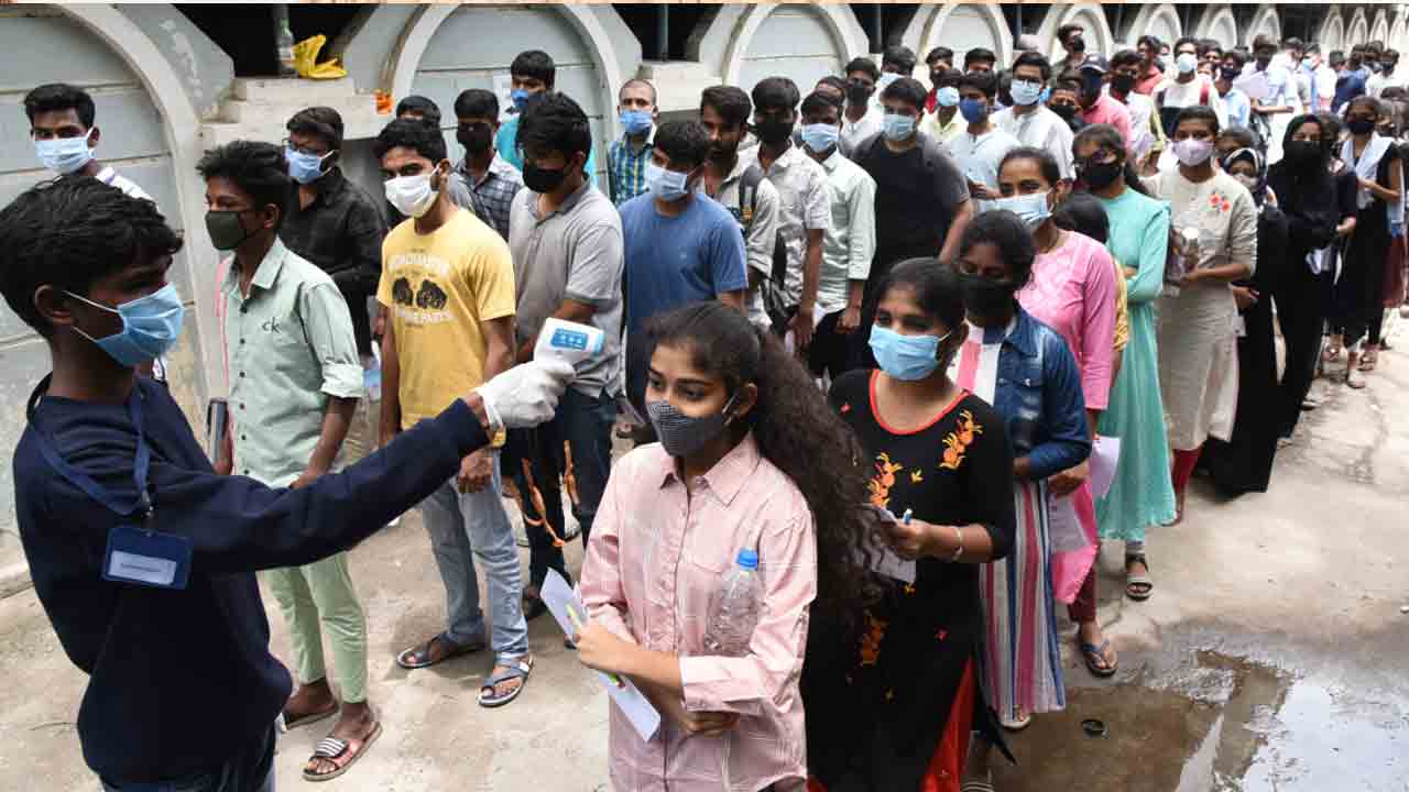 రెండో రోజు ఎంసెట్ ప‌రీక్ష ప్రశాంతం.. 90.4 శాతం మంది హాజ‌రు