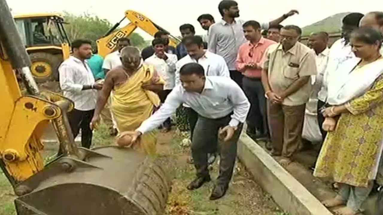 ఏపీ రాజధాని ప్రాంతంలో అభివృద్ధి పనులు ప్రారంభం