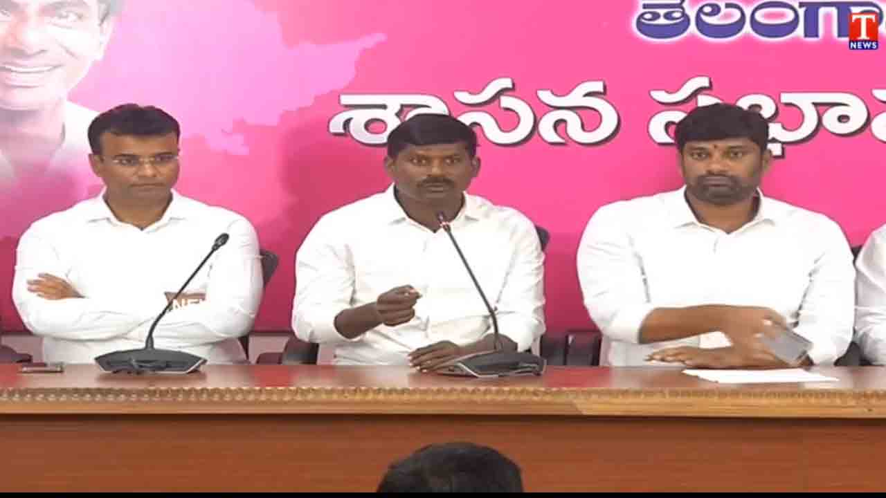 ఈటెల‌కు ఏ సిద్ధాంతం లేదు : ప్రభుత్వ విప్ గువ్వల బాలరాజు