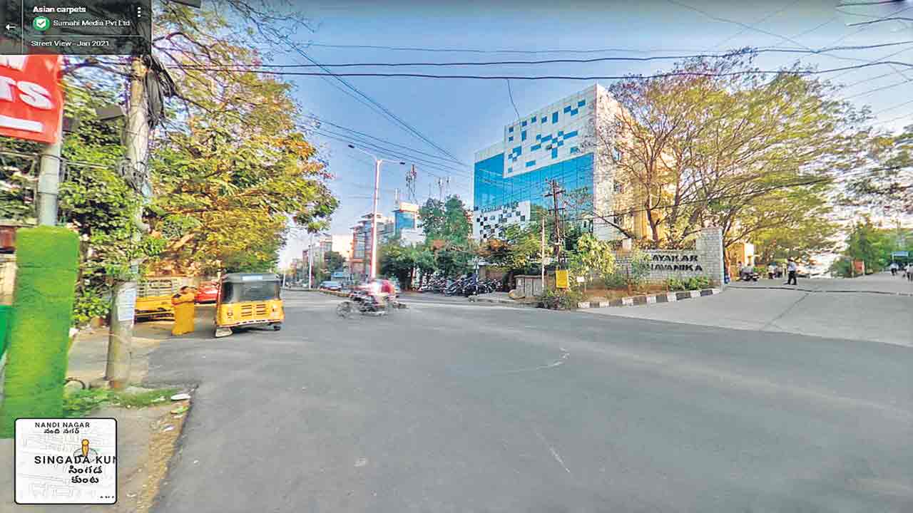 ఒక్క క్లిక్తో వీధి వీక్షణం