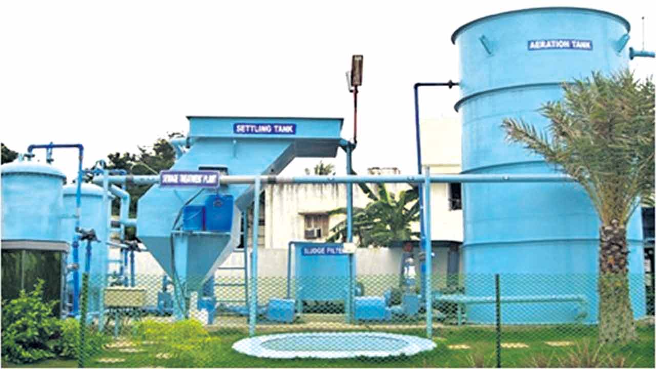 వ్యర్థ జలాలను ఆపి..