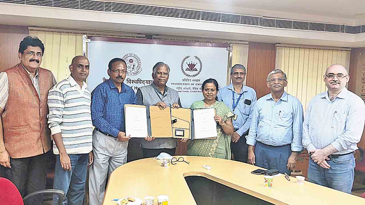 హెచ్‌సీయూ – ఎన్‌ఐఏబీల ఎంవోయూ