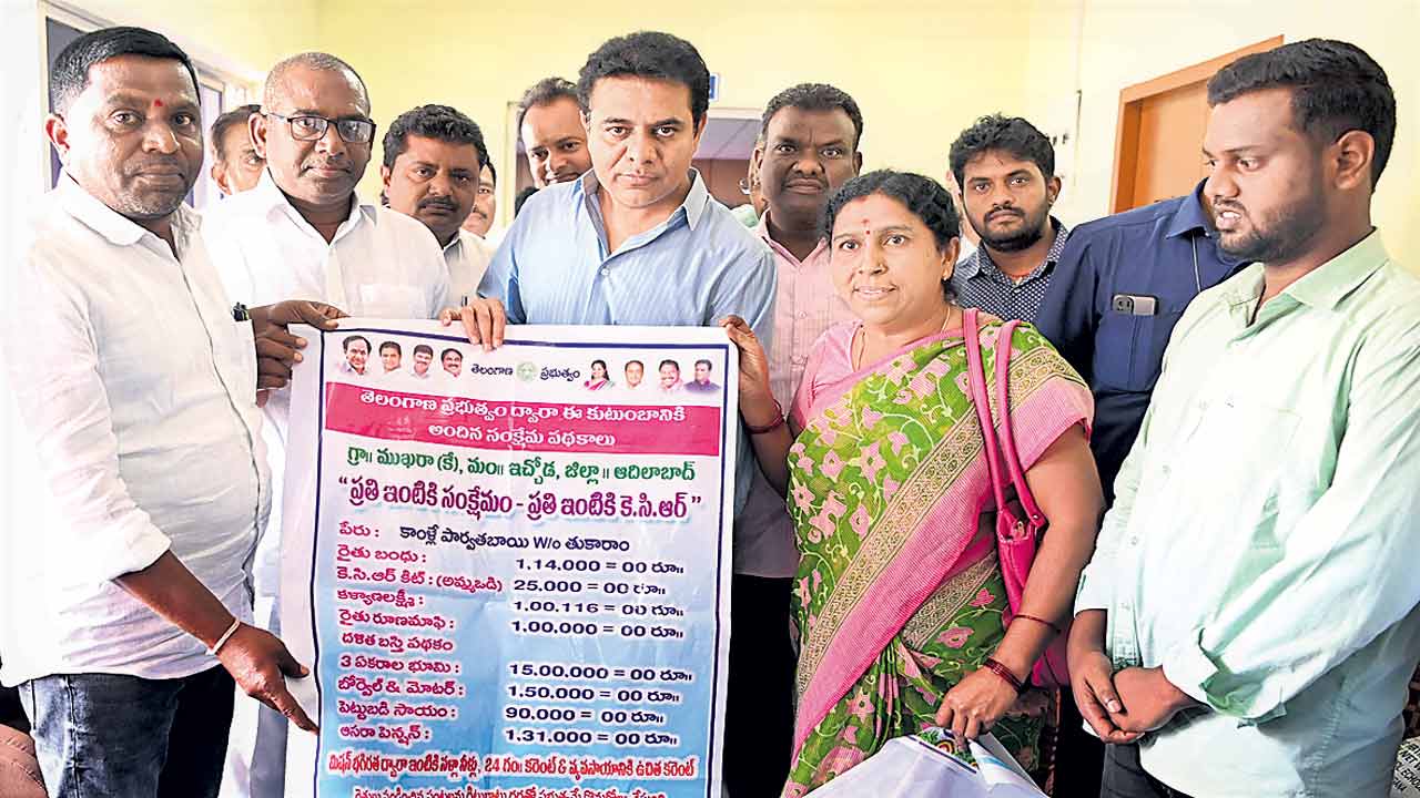 ప్రతి ఇంటికీ సంక్షేమం – ప్రతి ఇంటికీ కేసీఆర్‌