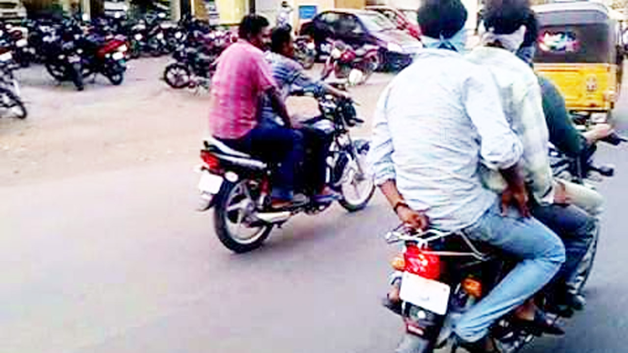 నంబర్‌ ప్లేట్‌ లేకుంటే జైలుకే..!