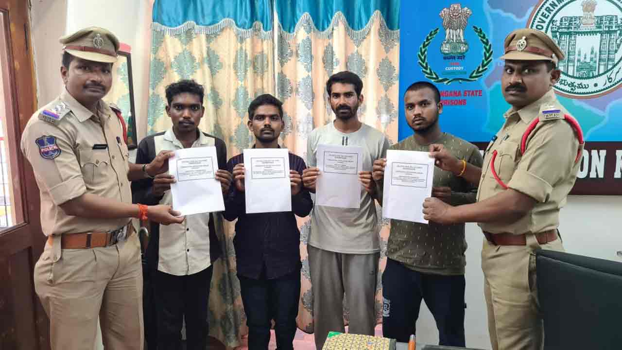 అంతర్‌ జిల్లా దొంగల ముఠాపై పీడీయాక్టు