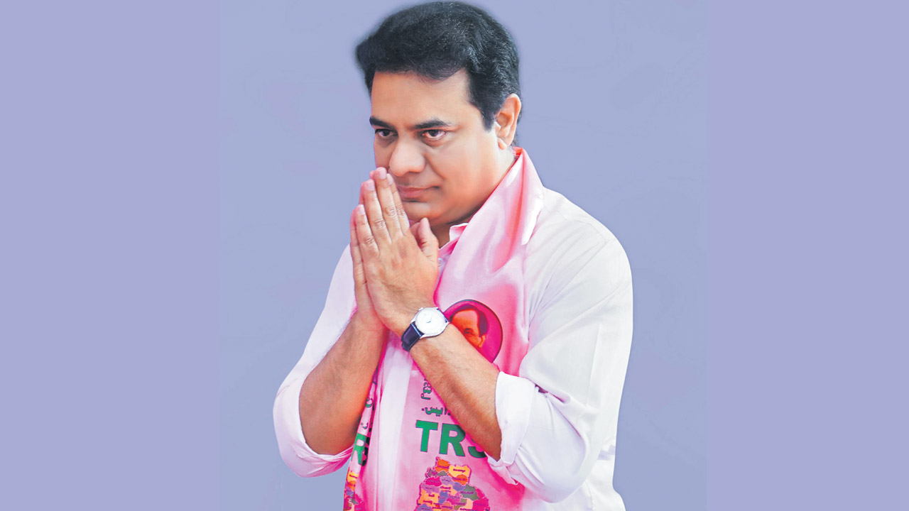 టీఆర్ఎస్ ఎంపీల‌ను అభినందించిన మంత్రి కేటీఆర్