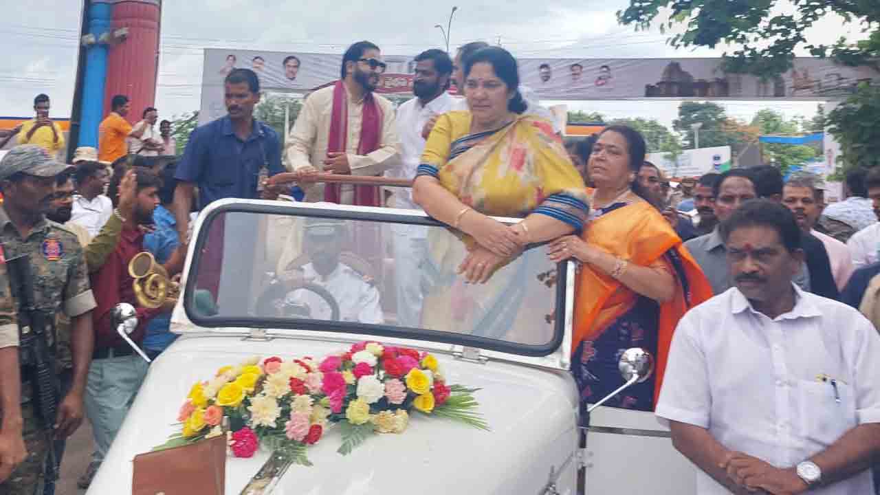 ఓరుగల్లుకు కమల్‌చంద్ర భంజ్‌దేవ్‌.. ఘనంగా స్వాగతం పలికిన మంత్రులు