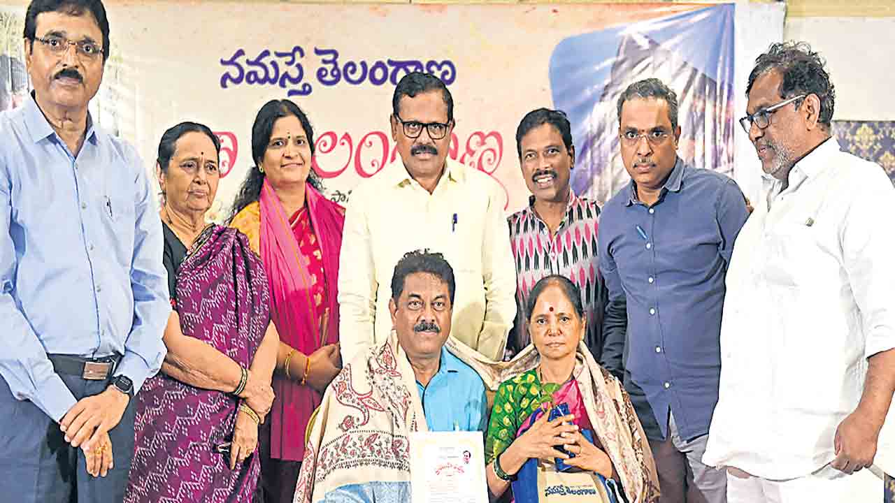 విజేతలకు సత్కారం