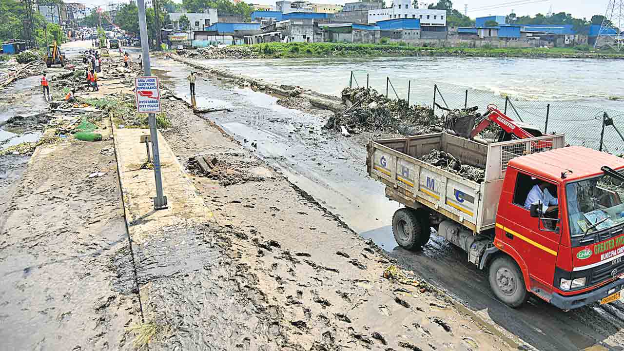 శాంతించిన మూసీ