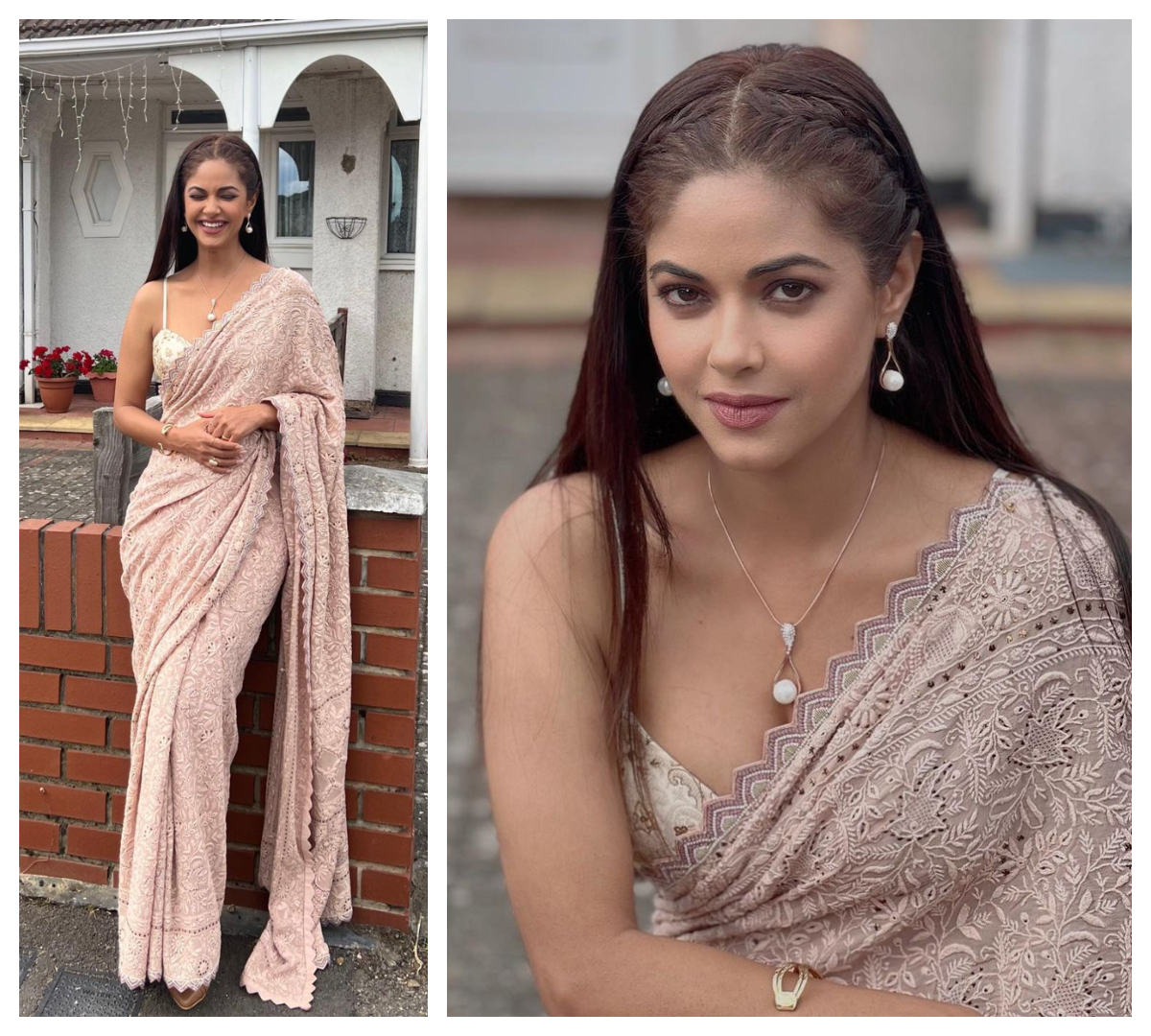 Meera Chopra | చీర‌క‌ట్టులో చూడ‌ముచ్చ‌ట‌గా మీరా చోప్రా..