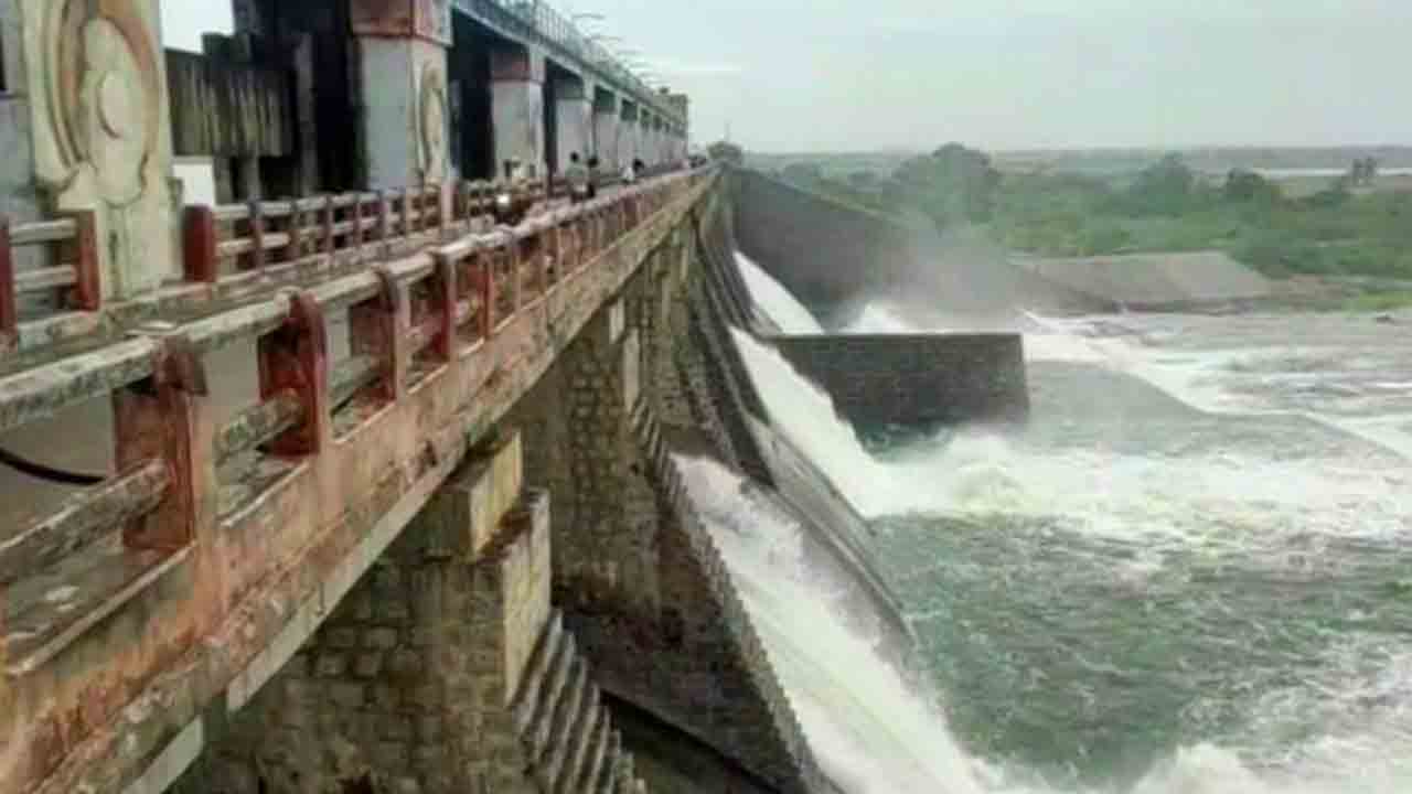 మూసీ ప్రాజెక్టుకు తగ్గిన వరద