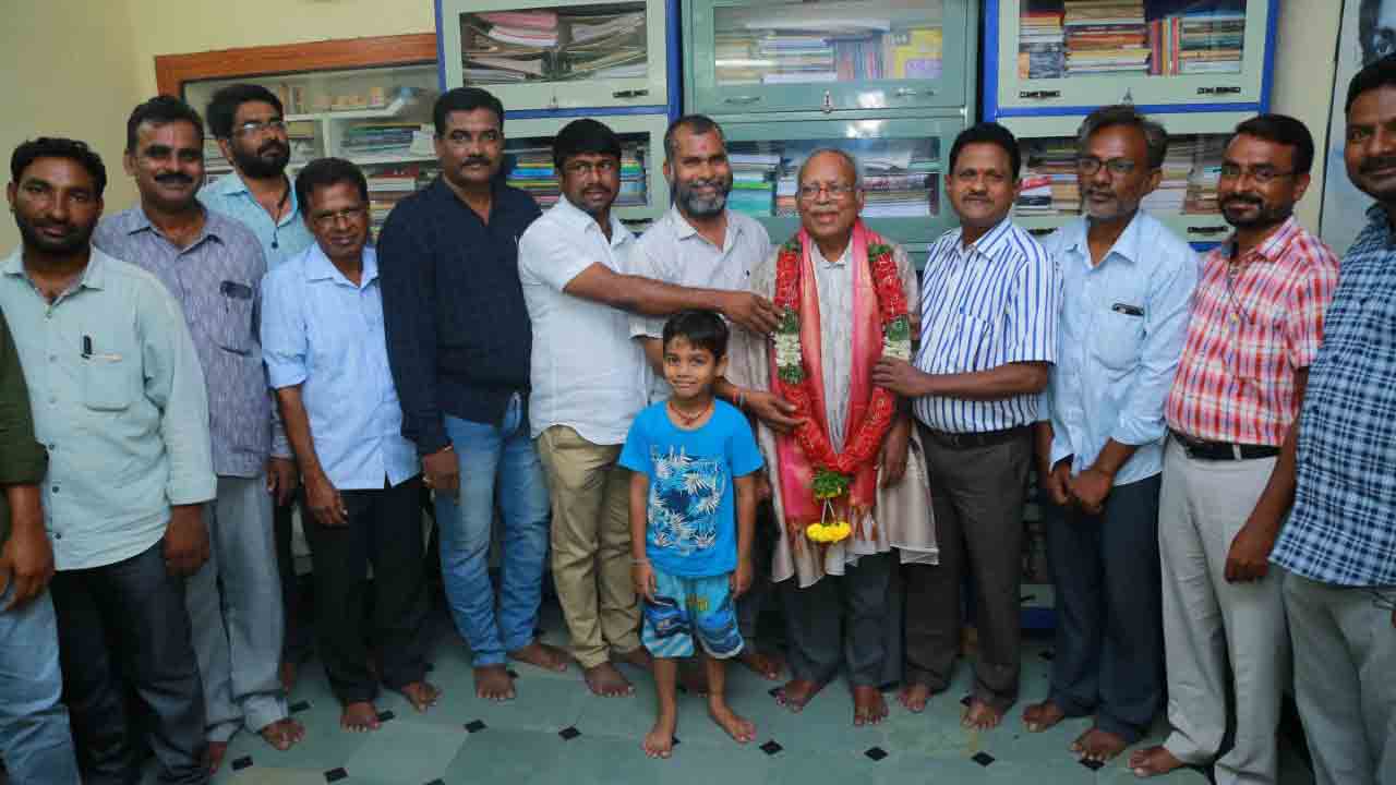 వేణు సంకోజుకు ఘన సన్మానం