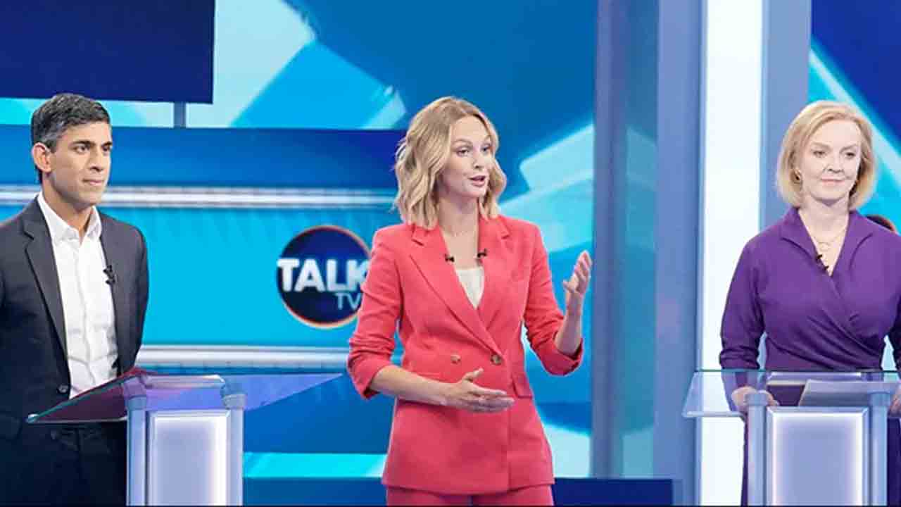 PM Debate | డిబేట్ మధ్యలో కుప్పకూలిన యాంకర్.. ఉలిక్కిపడిన ప్రధాని అభ్యర్థులు